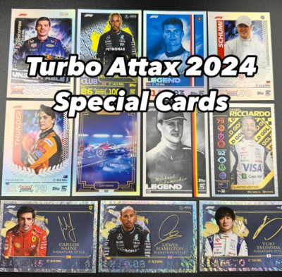Topps Turbo Attax 2024 # Special Cards aussuchen: 100 Club, Gladiator, Legend LE