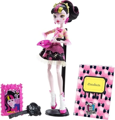 Mattel Monster High 2013 (G1) BDF12 (EU) Draculaura Artclass OVP neu selten - Bild 1 von 4