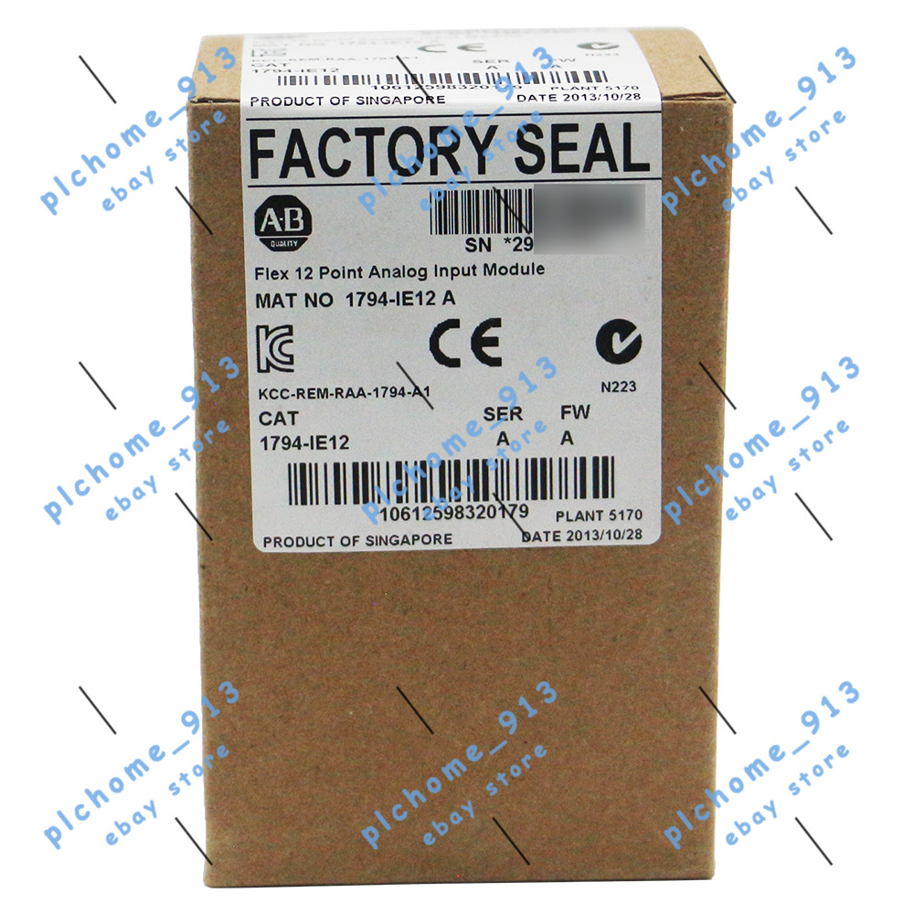 New Allen-Bradley 1794-IE12 Flex 12 Point Analog Input Module