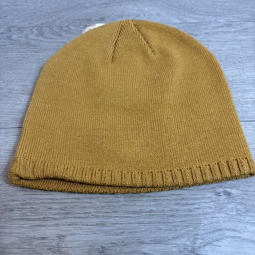 Final Approach Logo Knit Beanie Stocking Skull Cap Hunting Outdoors Wheat NEW - Picture 2 of 7