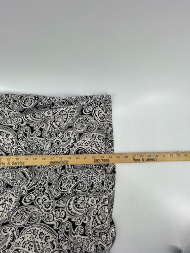 Falda Lbots Para Mujer Elegante Negro Blanco Cachemira Lápiz Espalda Espalda Cremallera Talla 14 - Imagen 11 de 14