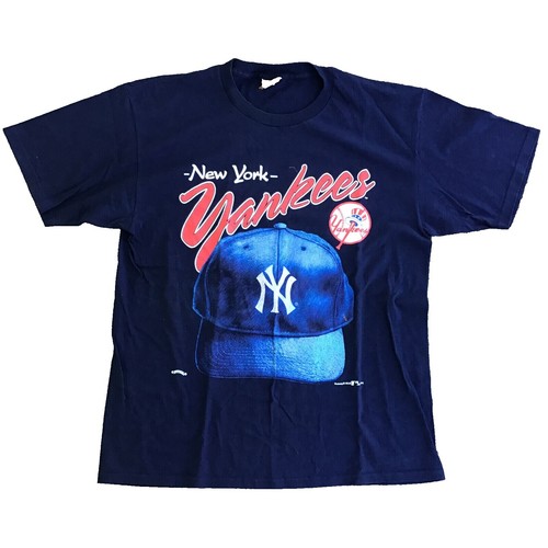 Vintage New York Yankees MLB Nutmeg 90s T-shirt Adult Size XL Made