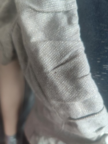 Vintage River Island Crop Jacket Gold And Cream Size 12 Used - Picture 14 of 24