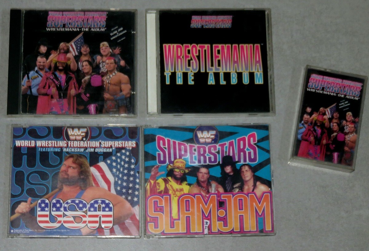 WWE WWF プロレス 音楽 CD 10作品セット 大ボリューム♪ WWE WWF