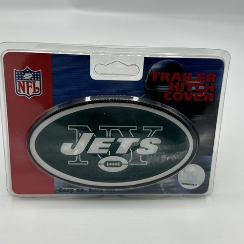 NY New York Jets NFL Football Truck Car Trailer Hitch Cover Plastic New - Picture 4 of 5