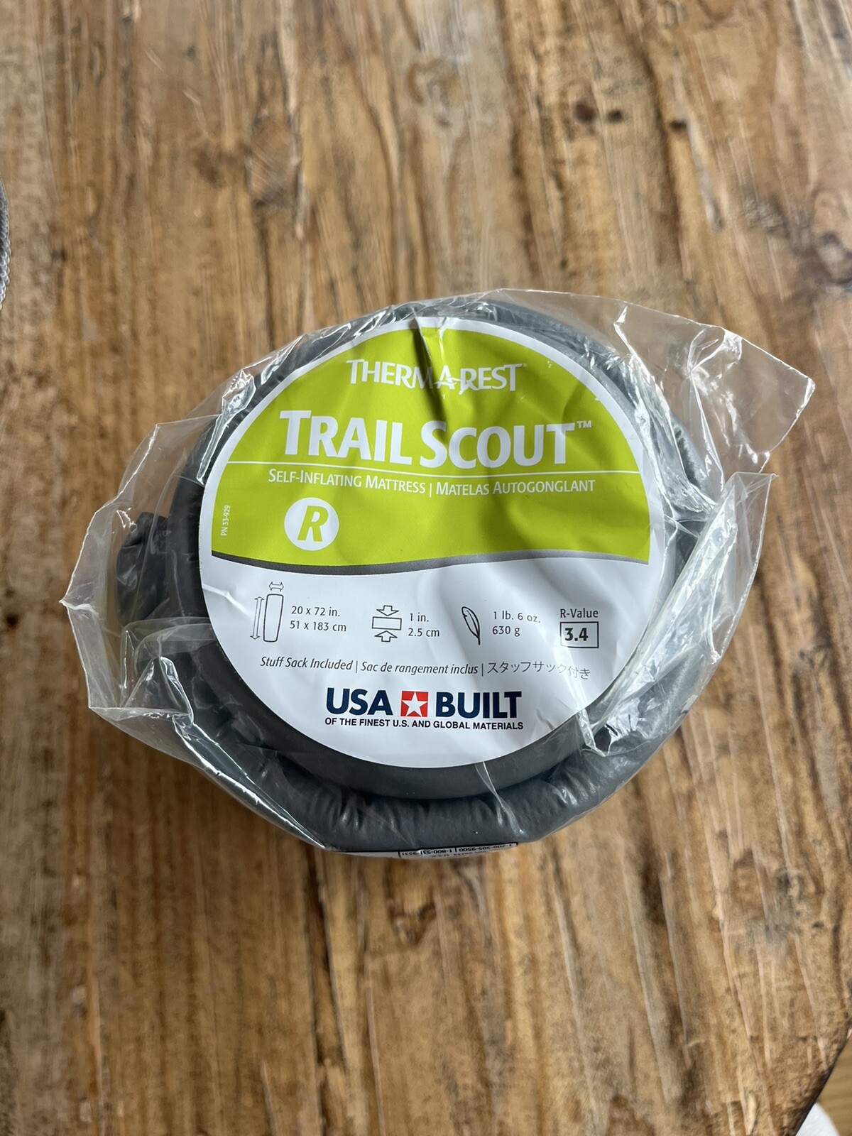 THERMAREST Trail Scout SelfInflating Sleeping Pad R REGULAR Thermarest eBay