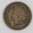 1862 Indian Head Penny - Beautiful  VG 1048