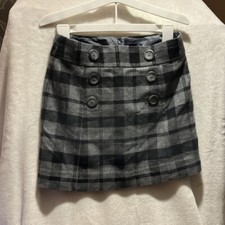 Gap 90  s vintage School Girl plaid womens skirt