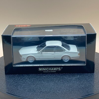 MINICHAMPS 1/43 BMW 635 CSI 1982-87 white exclusive for Kyosho