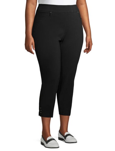Damen Übergröße Hose, Terra & Sky dünne Millennium Knöchelhose, Größe: 0X bis 4X - Bild 11 von 26