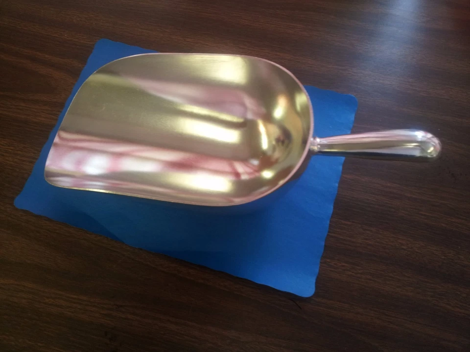 (UNA) CUCHARA DE HIELO 16" 84 OZ GRANDE ALUMINIO RESISTENTE BAR/RESTAURANTE NSF aprobado Foto 3 de 3