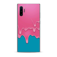 Skins Decal Wrap for Samsung Note 10 Plus Dripping Ice Cream Drips