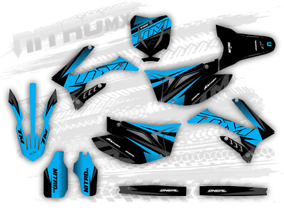 Graphics Kit fits TM Racing MX 2 Stroke 2015 2016 2017 2018 2019 2020 2021 2T