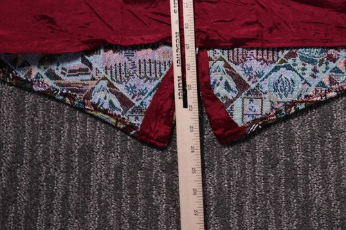 Bobbie Brooks Vintage 90's Tapestry Vest Thanksgiving Americana Women's XL - Picture 10 of 12