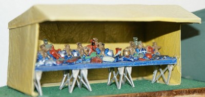 Langley Models 18ft Market Stall Butcher Stall Oo Scale Unpainted Kit F302 Toys Games Hobbies