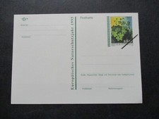 Specimen Postkarte: 22.9.1995 - Nr. 417 - Glimmersteinbrech - € 220,-- !!