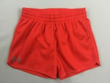 Girl's Little Youth Under Armour Heatgear Mesh Shorts