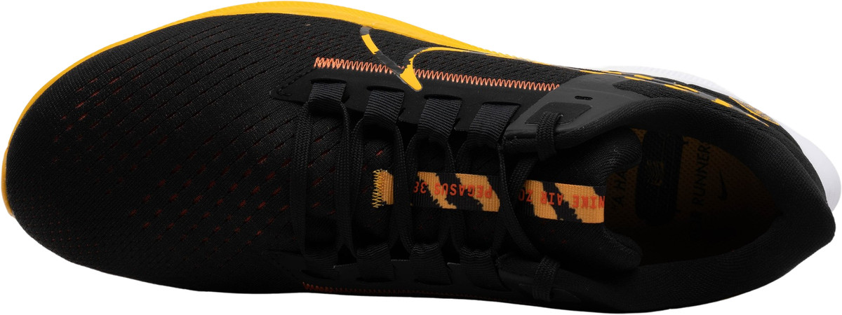 unisex nike black cincinnati bengals zoom pegasus 38 running shoe