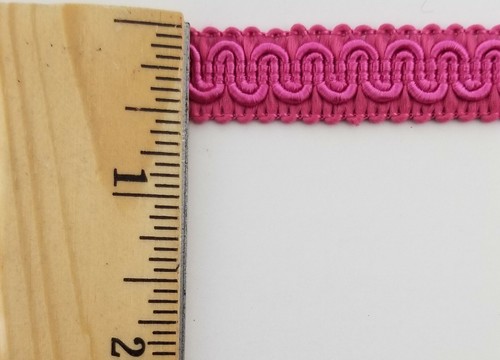 1/2 Zoll Scroll Geflecht Gimp mit Rückseite - 12 durchgehende Yards - viele Farboptionen! - Bild 26 von 42