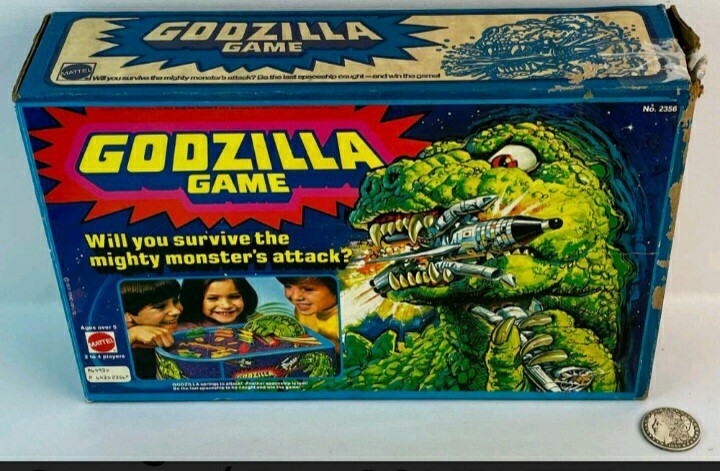 Vintage 1978 Godzilla Game