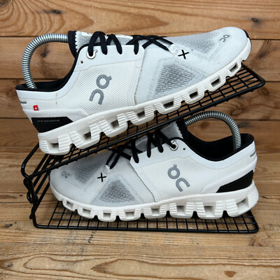 On Running Trainers Womens Size UK Cloud X White Black