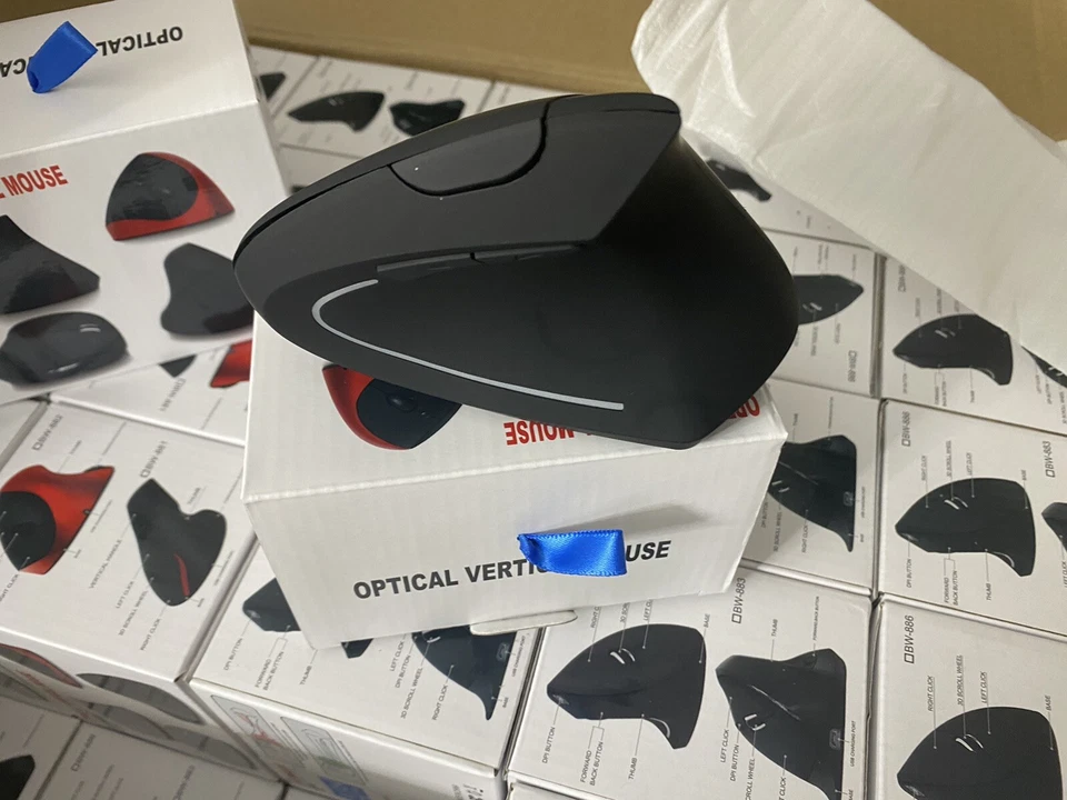 2.4ghz RF Wireless Vertical Ergonomic Mouse - Image 4 of 4