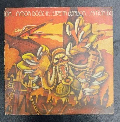 Amon Düül II - LIVE IN LONDON Vinyl Schallplatte LP ORIGINAL deutsch 1974
