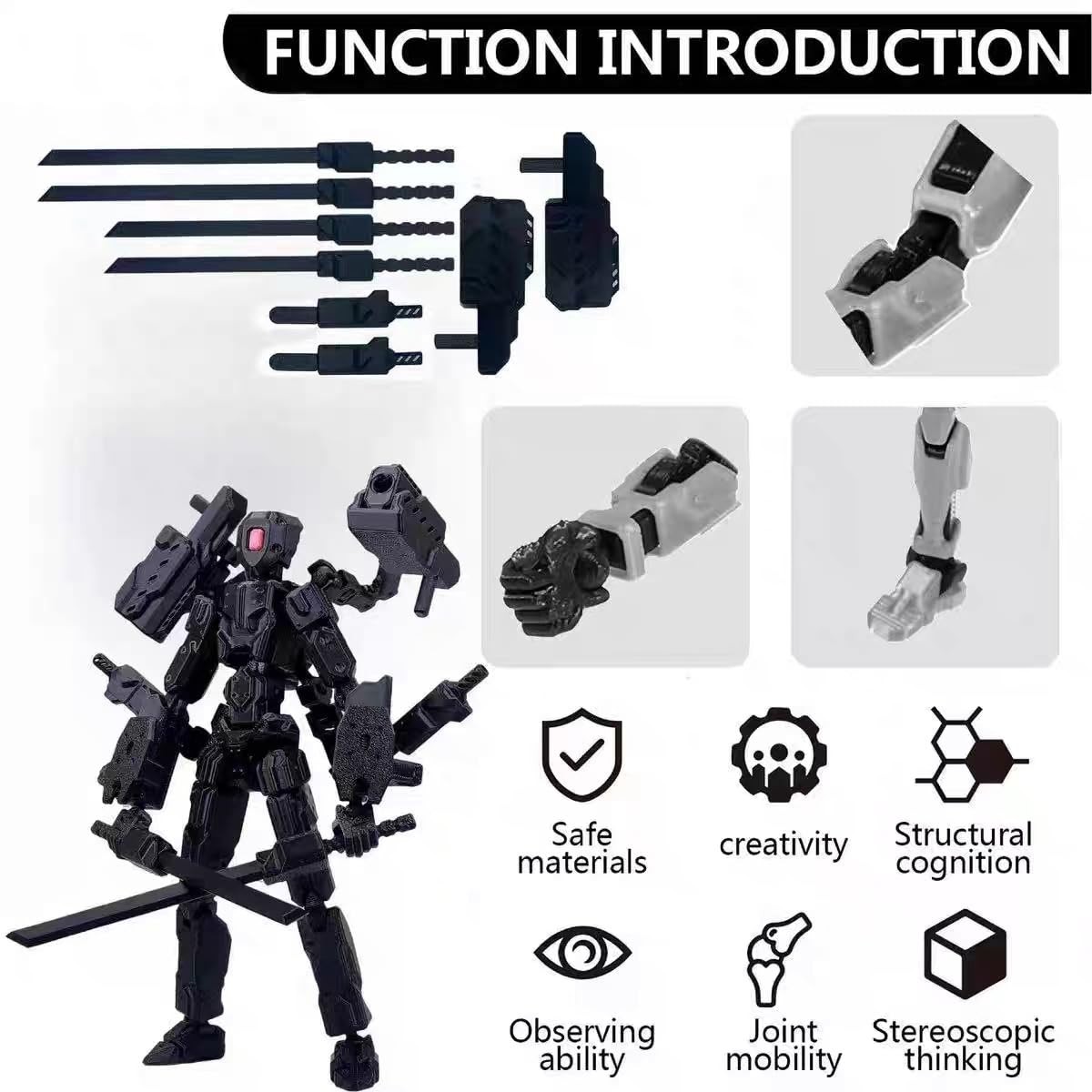MMXBGS T13 Action Figure Set, 3D Printed Dummy 13, Titan 13 with 6