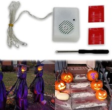 DIY Halloween Sound Effects Box with LED, Horror Screaming Tricky White