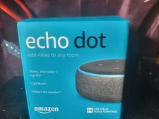 Amazon Echo Dot (3rd Generation) Smart Speaker - Charcoal