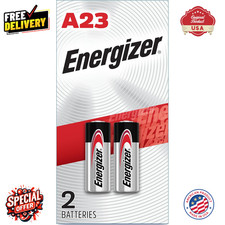 Energizer A23 12V Alkaline Batteries   2 Pack, Long-Lasting Power