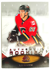 10 11 SP GAME USED AUTHENTIC ROOKIES T.J. BRODIE /699