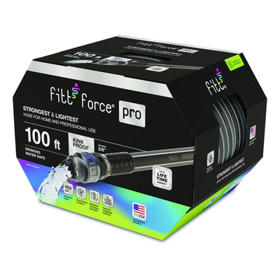 #ad FITT Force Pro 5 8quot; x 100#x27; Commercial Grade Garden Hose $59.99