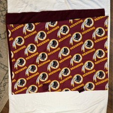Handmade baby Washington Redskins car canopy cover