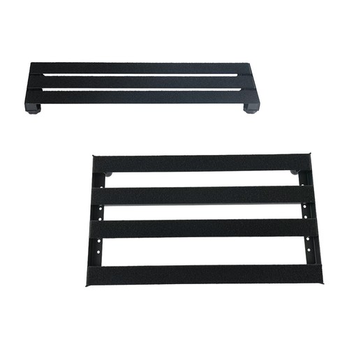 Pédalboard Pour Guitare En Aluminium Léger – Support Robuste Pour Pédales D'effets – Idéal Pour Guitaristes Débutants Et Pros