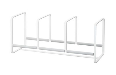 Yamazaki business dishstongue dish rack plate wide S white 3149