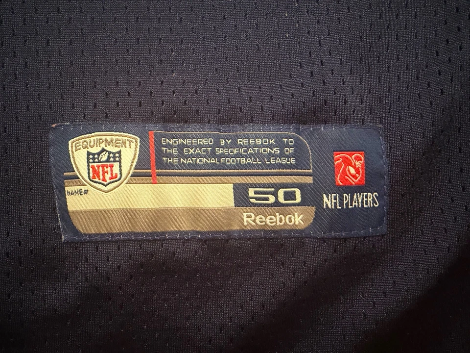 Футболка AJ HAWK REEBOK Green Bay Packers NFL темно-синяя и золотистая 1929 ретро для взрослых 50 - Изображение 4 из 4