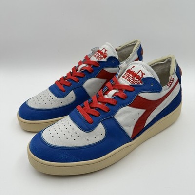 DIADORA Sneakers Mens US 12.5 Mi Basket Row Cut Philly 6 Made in Italy