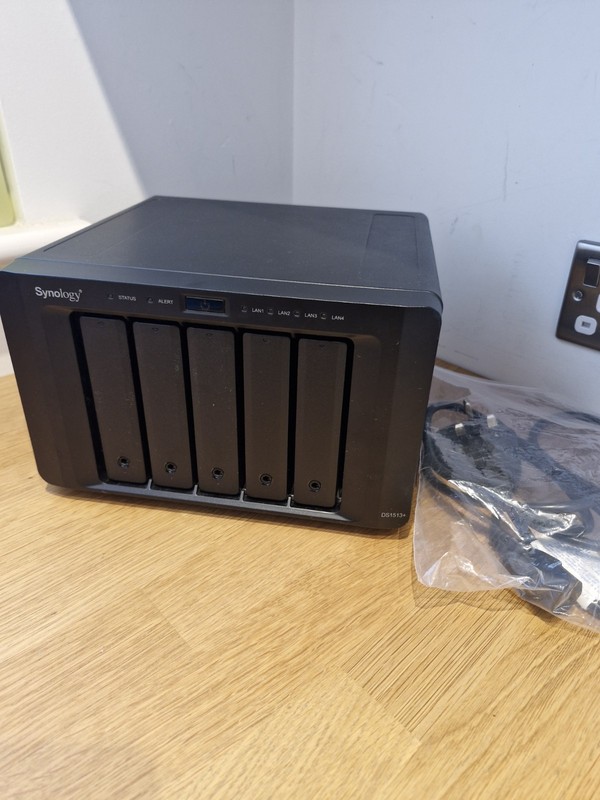 Synology DS1513+ Network Attached Storage (NAS)