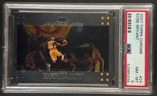 Kobe Bryant 2007-08 Topps Chrome #24 Los Angeles Lakers PSA 8 Iconic