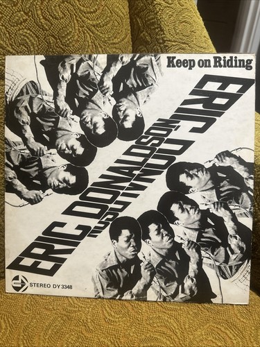 ERIC DONALDSON - KEEP ON RIDING (1975 LP)  RARE 1ST JAMAICAN PRESS  NEAR MINT!