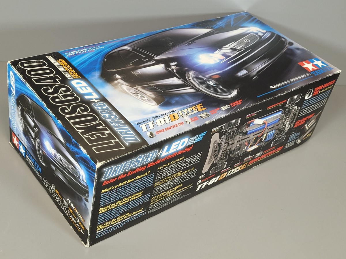New Tamiya RC 1/10 Lexus GS400 4WD Drift Spec Kit TT-01D Type E
