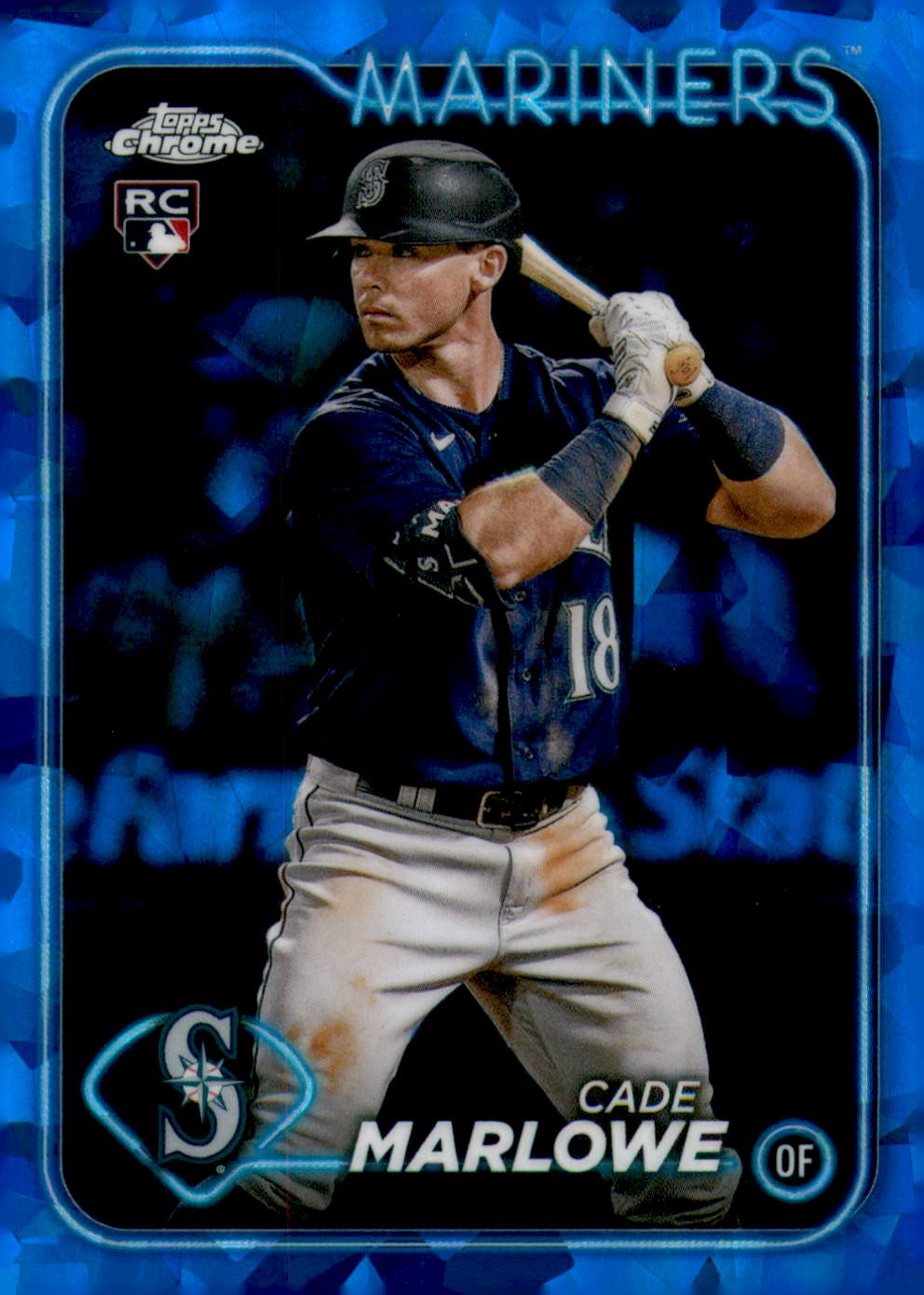 2024 Topps Chrome Sapphire Edition #286 Cade Marlowe