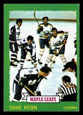 1973-74 O-Pee-Chee Dave Keon (HOF) #150 - Toronto Maple Leafs