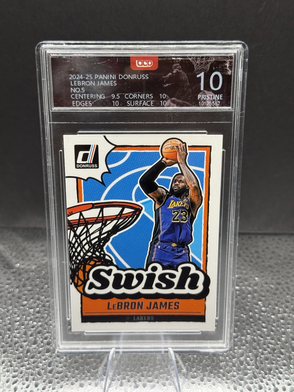 Panini 2024-25 Donruss Swish Insert LeBron James #5 Los Angeles Lakers
