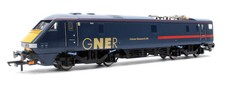 Hornby R3893 Class 91 91117 Bo-Bo "Cancer Research UK" GNER - Electric Locomotiv
