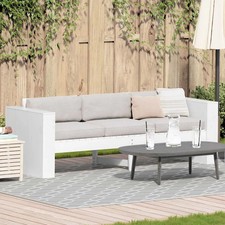 Divano da giardino Pino massello esterno Seduta per Terrazza Mobili vidaXL