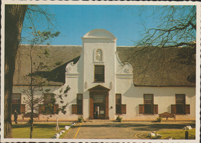 Groot Constantia Wine Farm Cape Province South Africa Continental Postcard