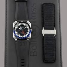 Bell & Ross BR-03 GMT Compass 42mm LIMITED BR0393-COM-ST/SRB