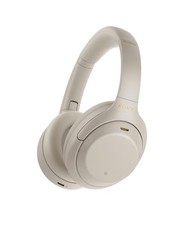 Sony - WH1000XM4 Noise-Cancelling Over-the-Ear Headphones - Silver - NO CASE